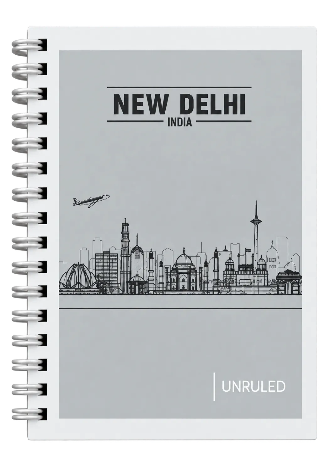 Officeneed Unruled Wiro Book Flexible - City's
