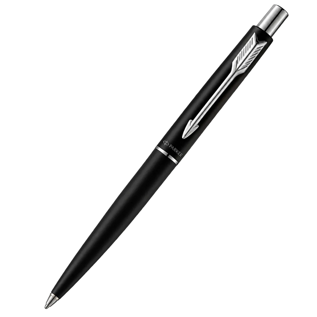 Parker Classic Matte Black Chrome Trim Ball Pen
