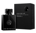 A bottle of Club de Nuit Intense Man cologne next to its black packaging box, both featuring the ARMAF brand name and a circular logo with a small crystal accent, set against a plain white background.