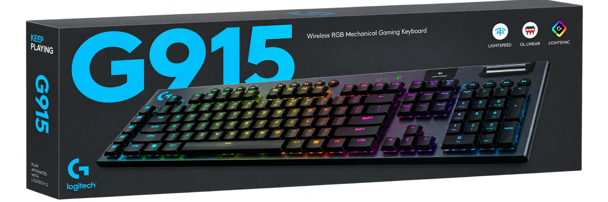 Logitech G915 LIGHTSPEED Wireless Mechanical Gaming Keyboard