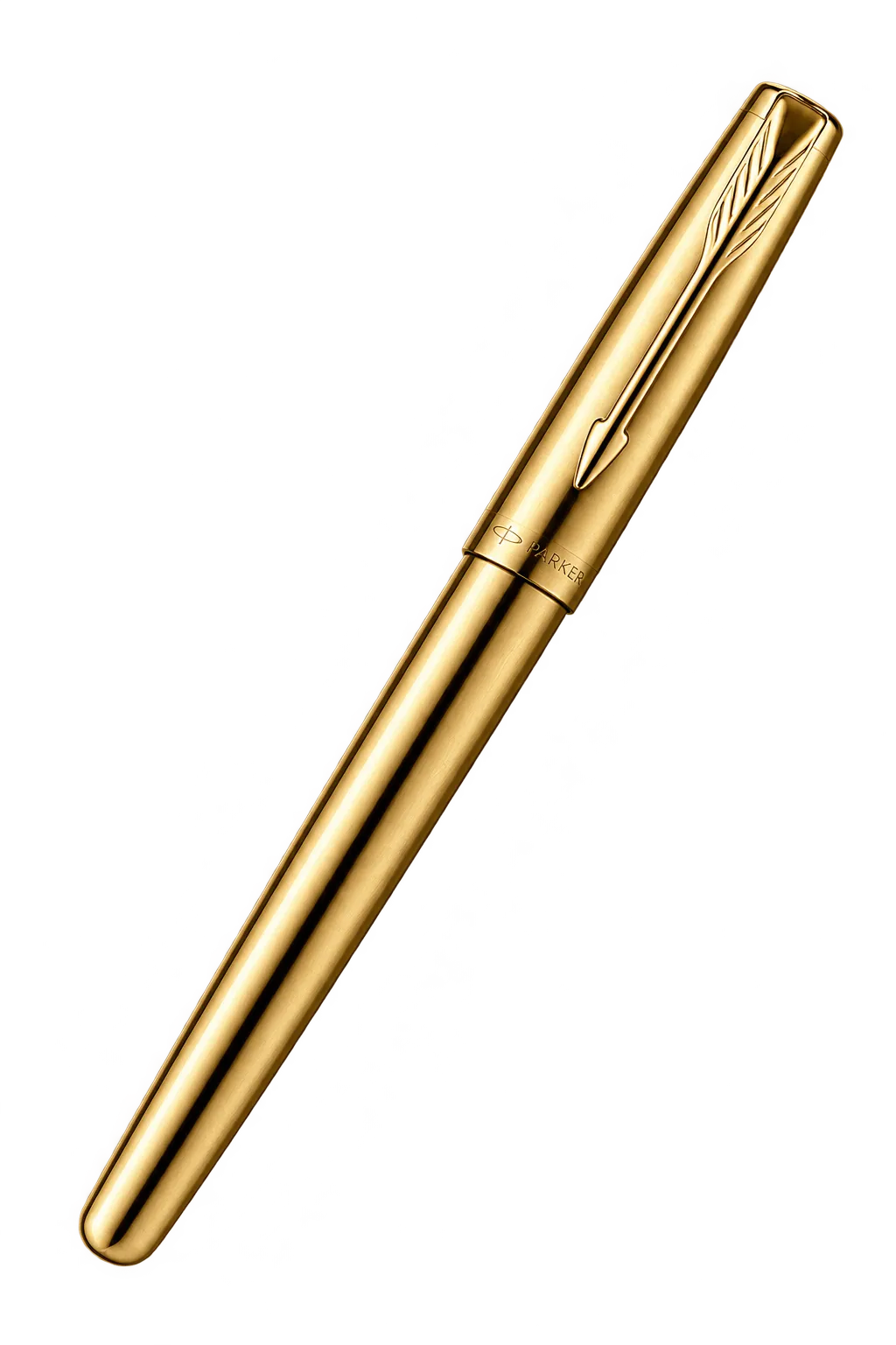 PARKER Frontier Gold Fountain Pen Fine Nib