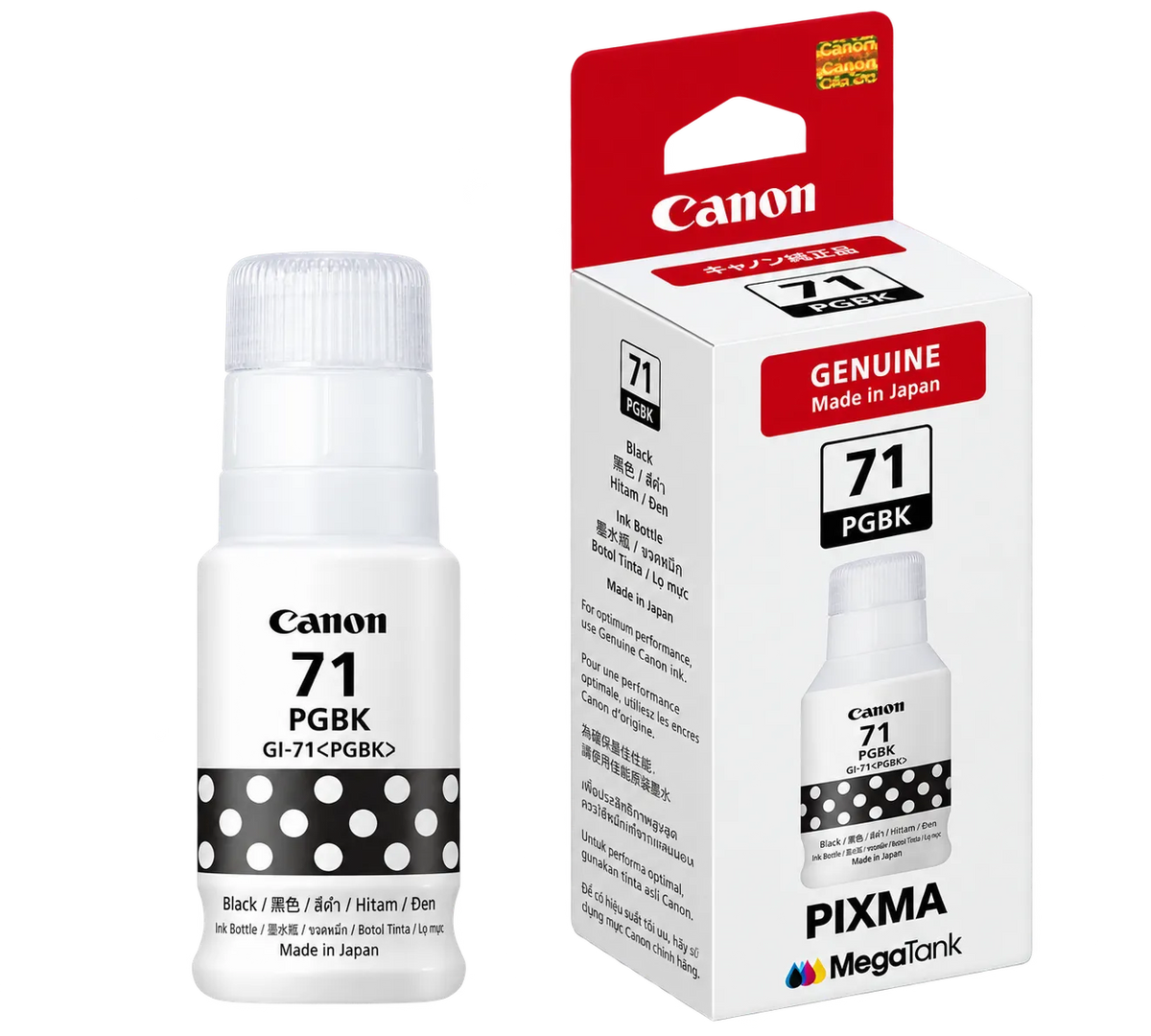 Canon PIXMA GI71BK Black Ink Bottle