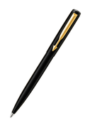 Parker Vector Matte Black Ballpoint Pen With Gold Trim