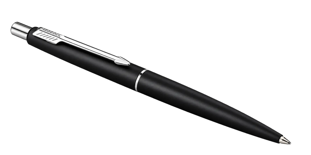 Parker Classic Matte Black Chrome Trim Ball Pen