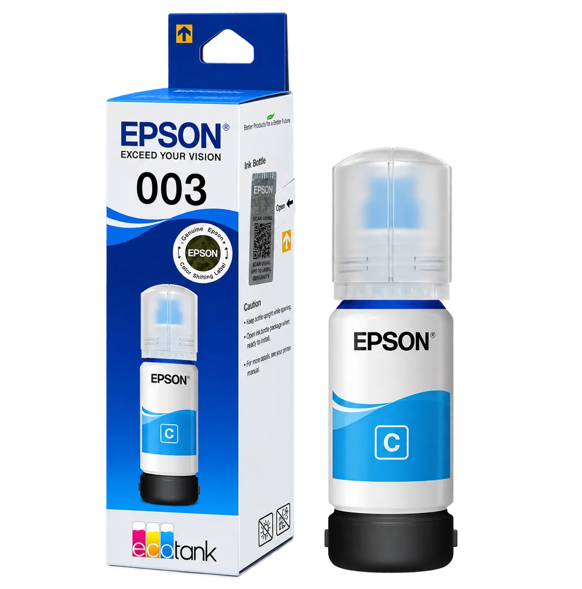 Epson Cyan Ink Bottle - 003 - 65 ml
