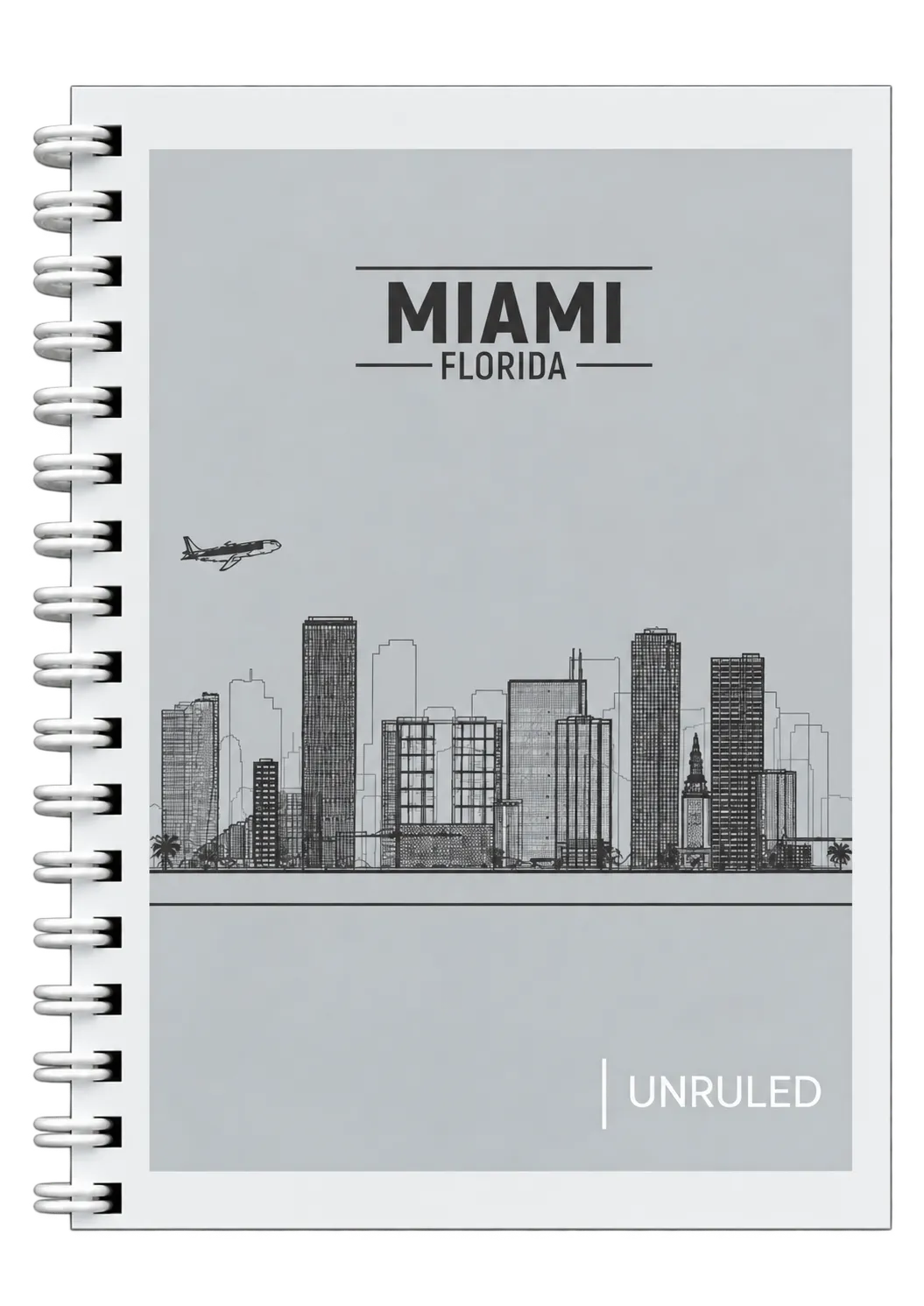 Officeneed Unruled Wiro Book Flexible - City's