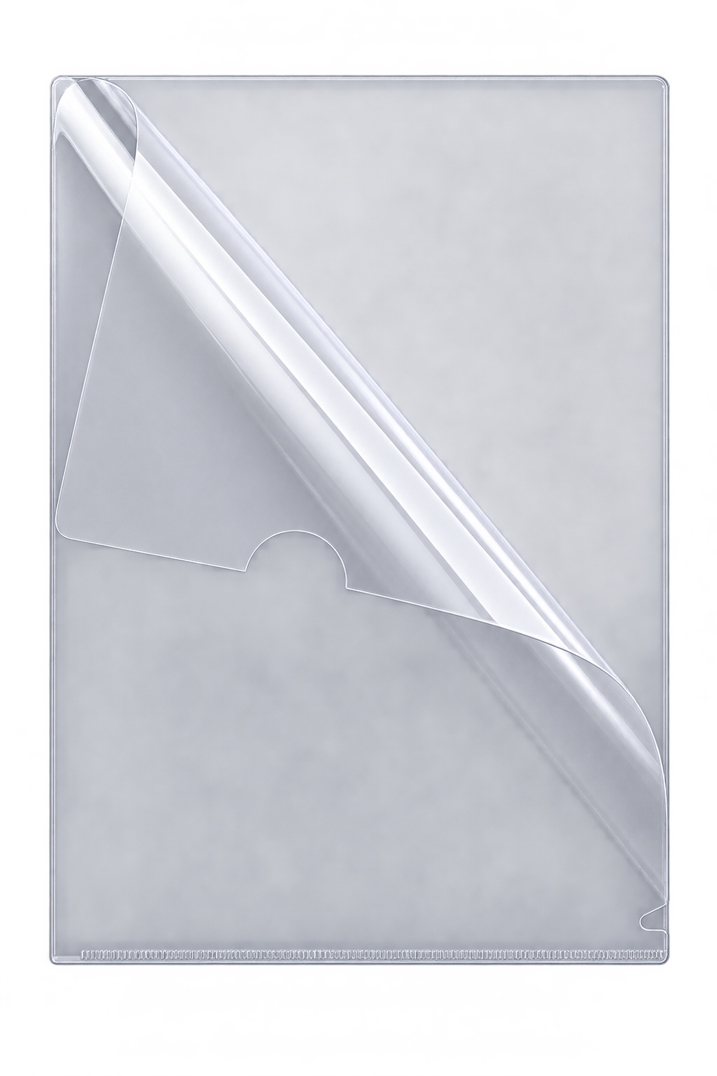 L Folder Clear A/4 & F/c