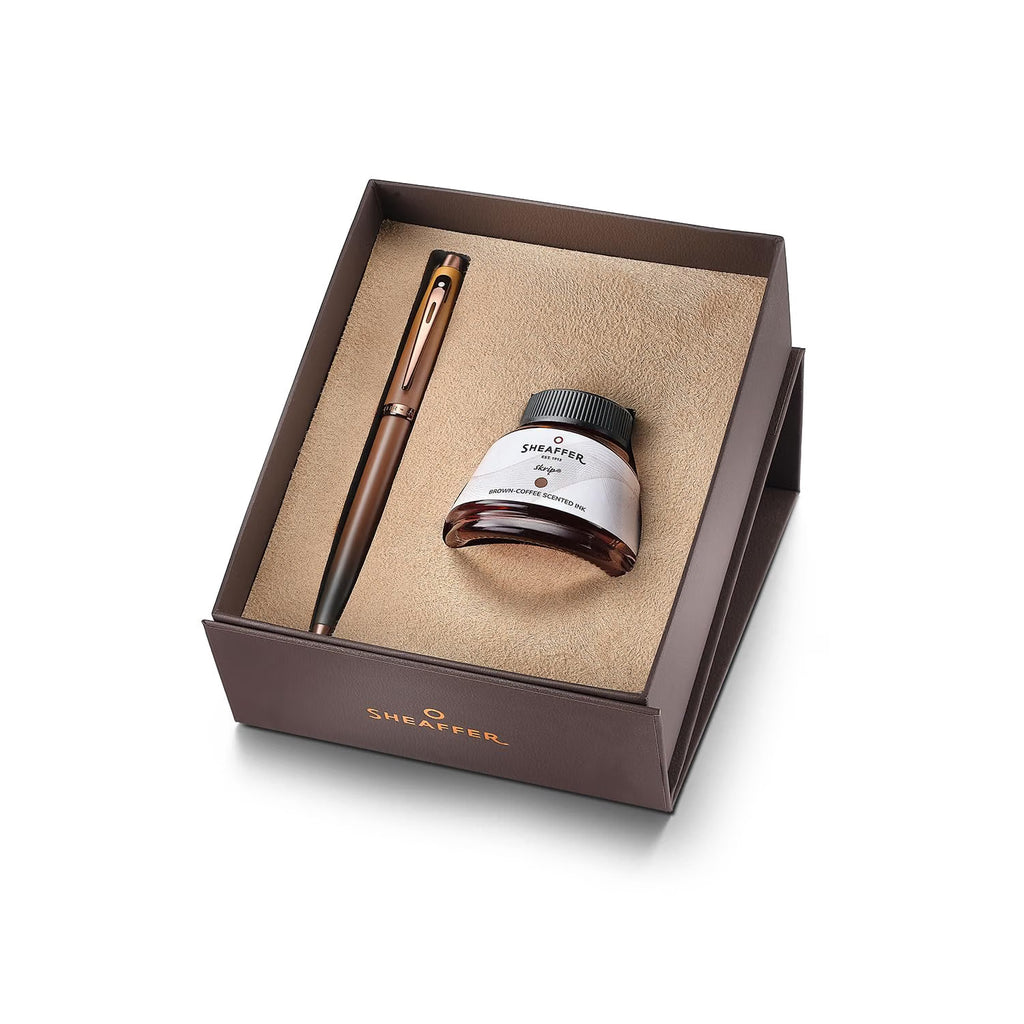 Sheaffer 100 Gift Set 9374 Coffee Edition Fountain Pen