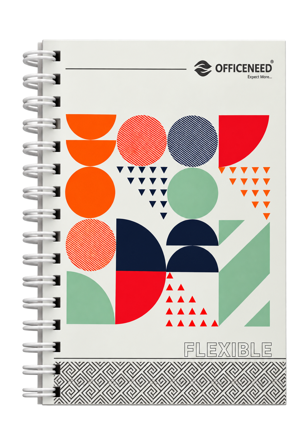 Officeneed Flexible Wiro Notebook – A5, Ruled, 100 Pages
