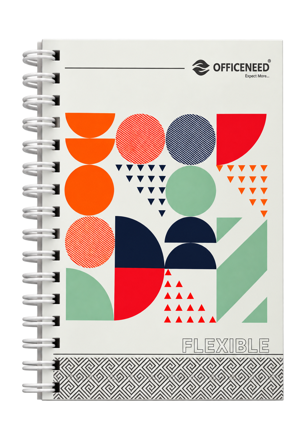 Officeneed Flexible Wiro Notebook – A5, Ruled, 100 Pages