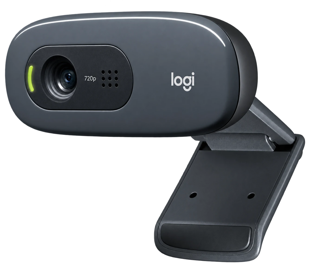 Logitech C270 HD Webcam – 720p HD Video Calling with Built-in Microphone