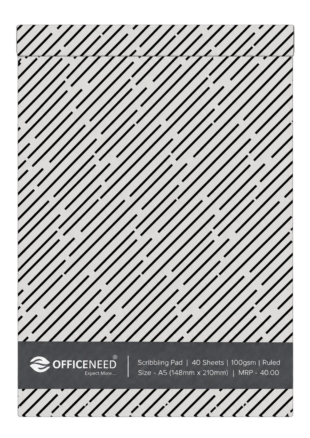 Officeneed Scribbling Pad – A5, Ruled, 40 Sheets