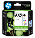 HP 682 Color/Black Ink Cartridge Combo 2-Pack