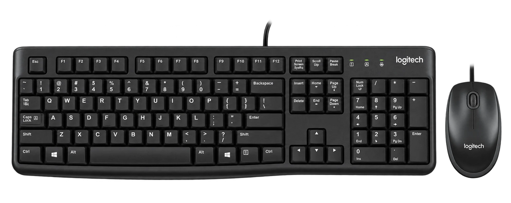 Logitech MK120 Wired Keyboard and Mouse Combo