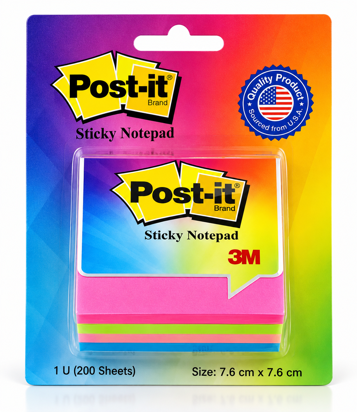 3M Post-it Sticky Notepad – 200 Sheets