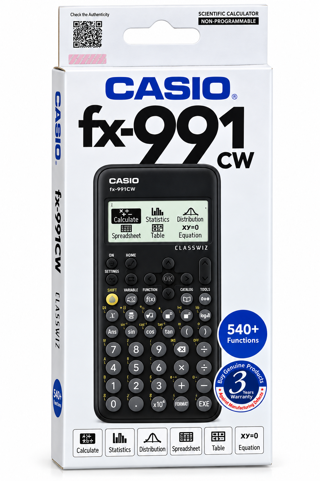 Casio fx-991CW ClassWiz Scientific Calculator