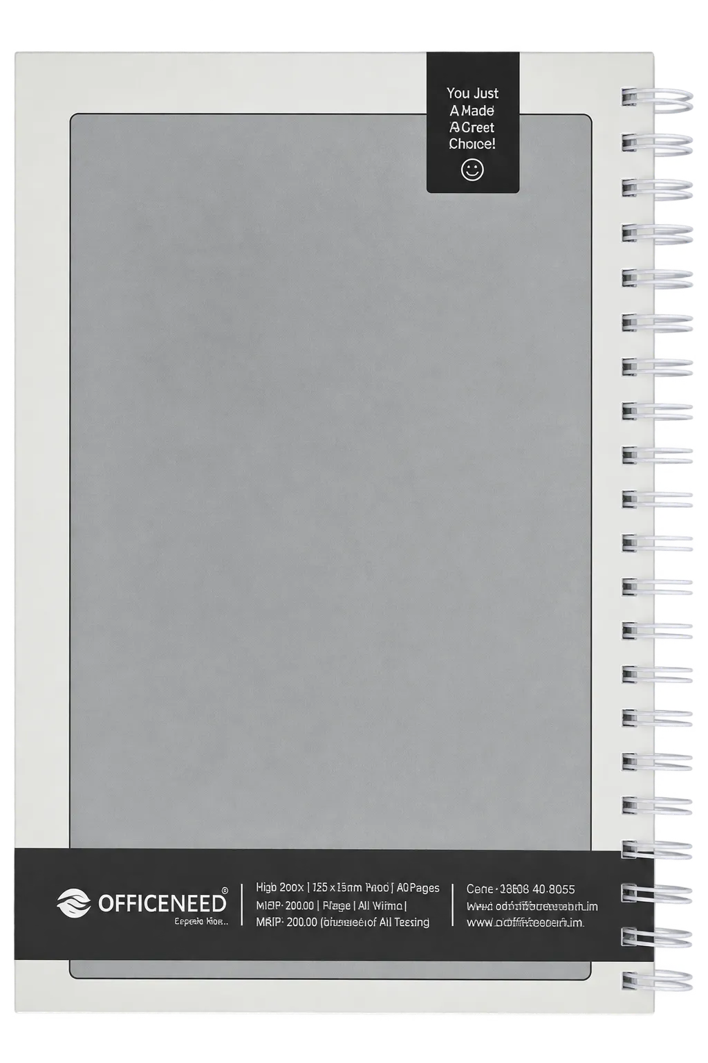 Officeneed Wiro Notebook – Ruled, 250 Pages, A4