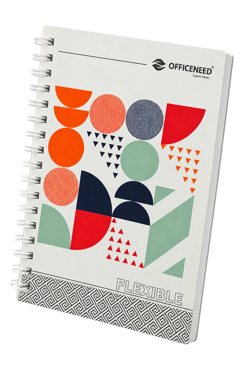 Officeneed Flexible Wiro Notebook – A5, Ruled, 100 Pages