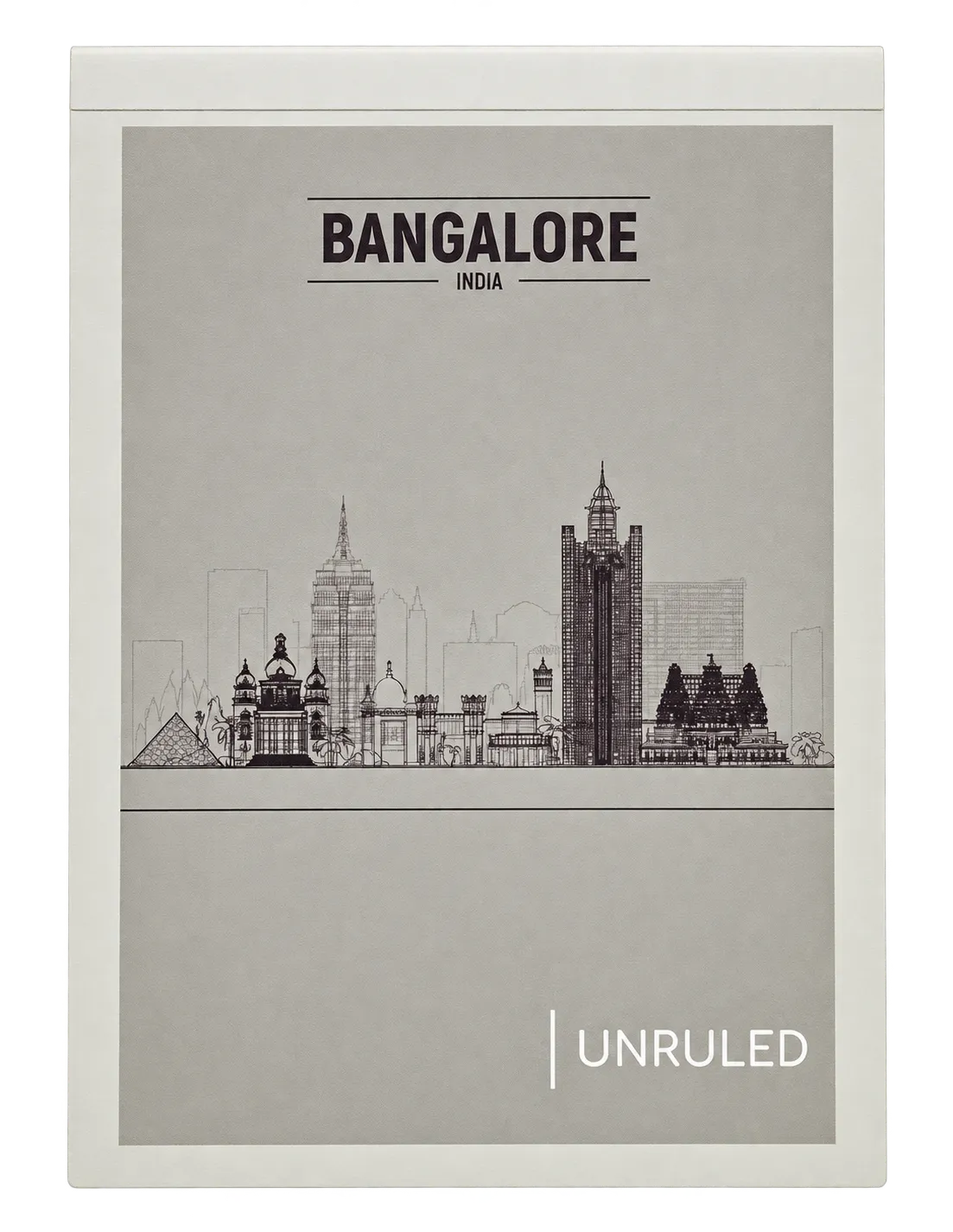 Officeneed  Unruled Notebook – A5, 40 Pages