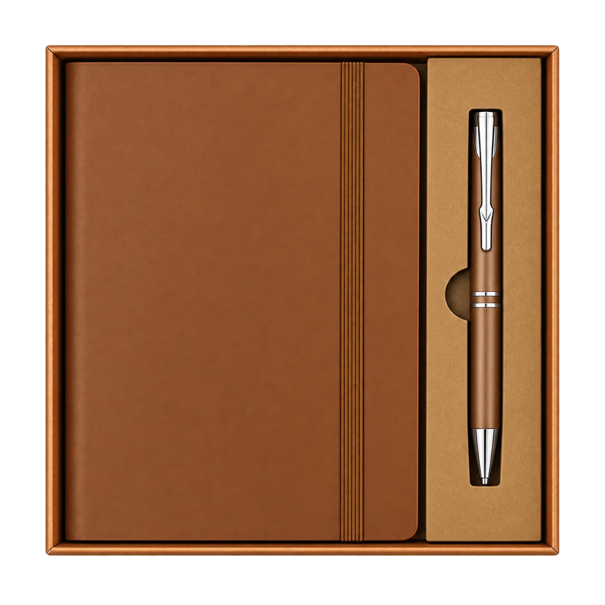 Premium 2-in-1 A5 Diary & Metal Pen Gift Set - H974
