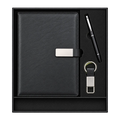 Premium 3-in-1 A5 Diary, Pen & Keychain Gift Set