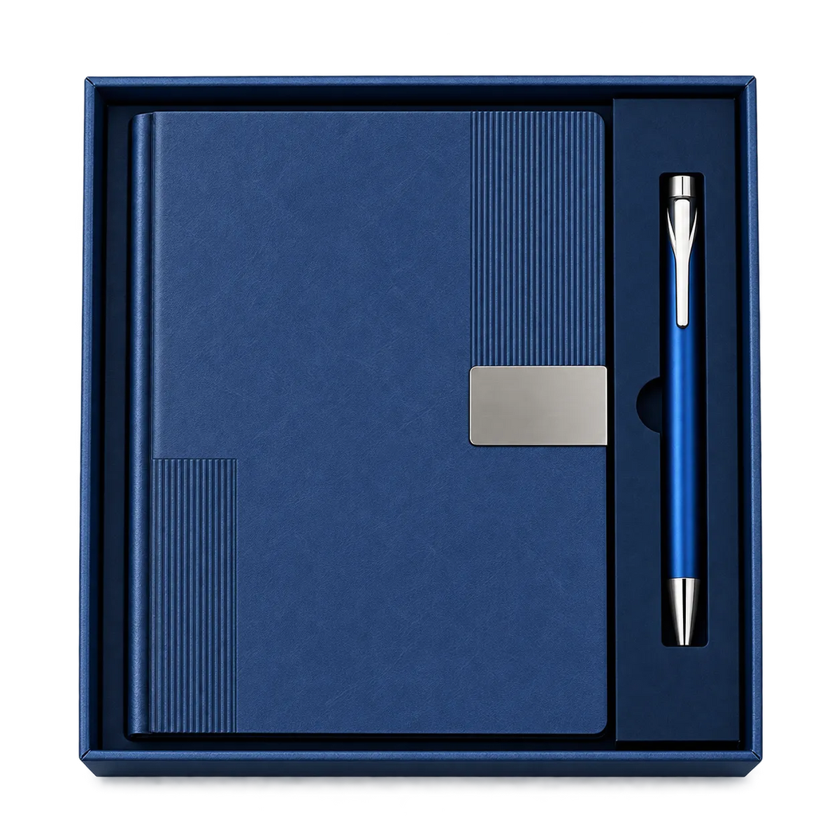 Premium A5 Notebook Diary & Metal Pen Gift Set