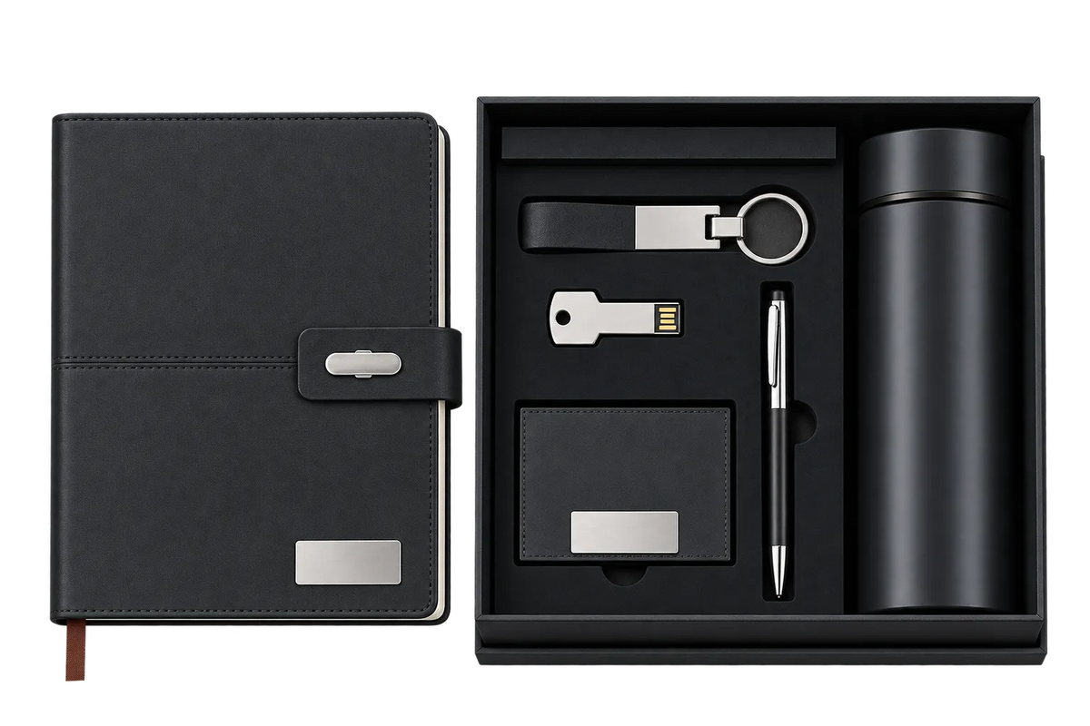 Premium 6-in-1 Executive Gift Set with 16GB Pendrive