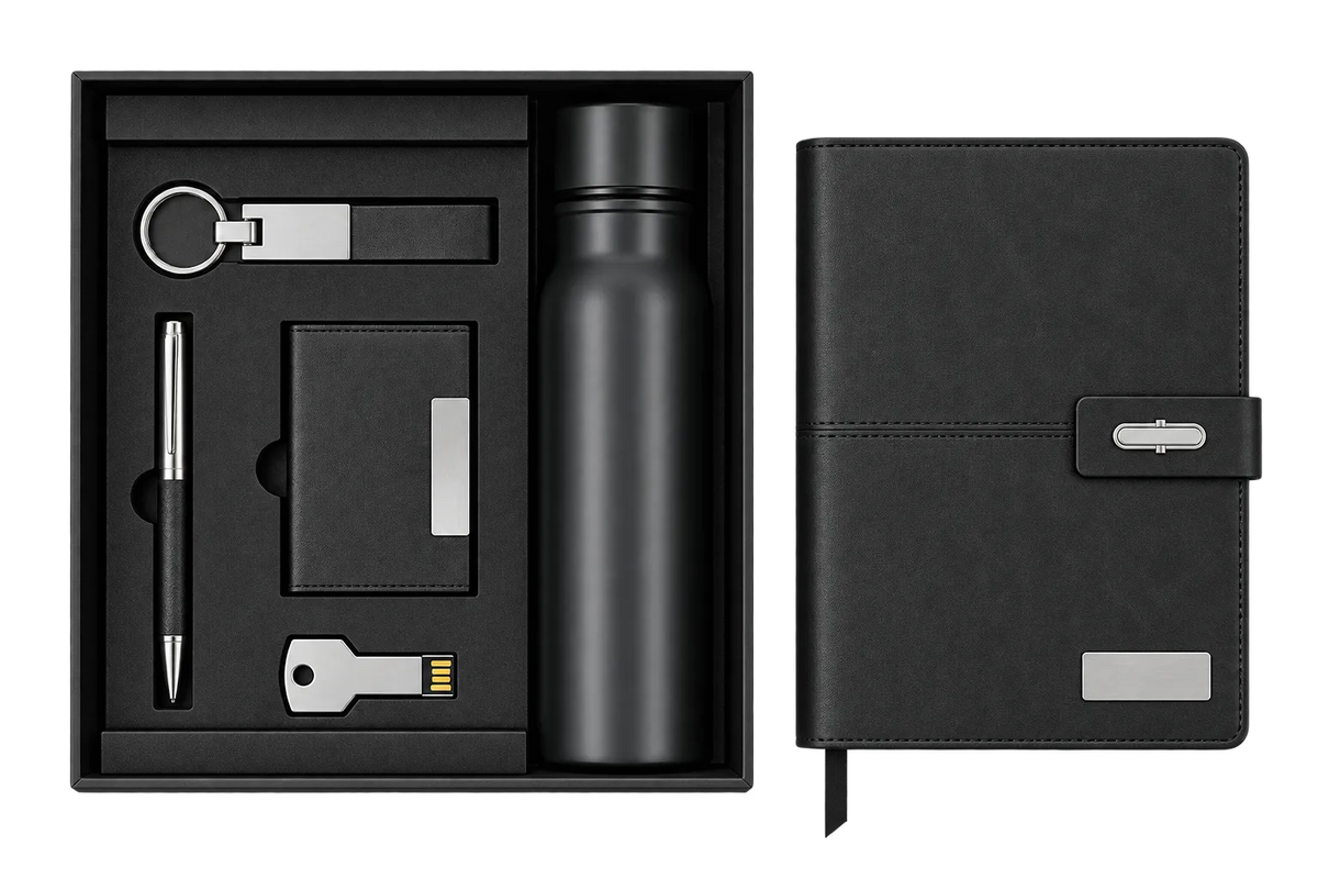 Premium 6-in-1 Executive Gift Set with 16GB Pendrive