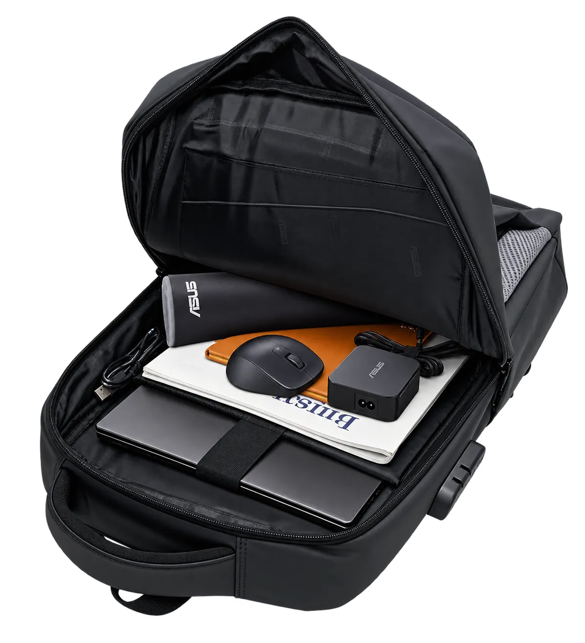 Premium Anti-Theft Travel Laptop Backpack with USB Port