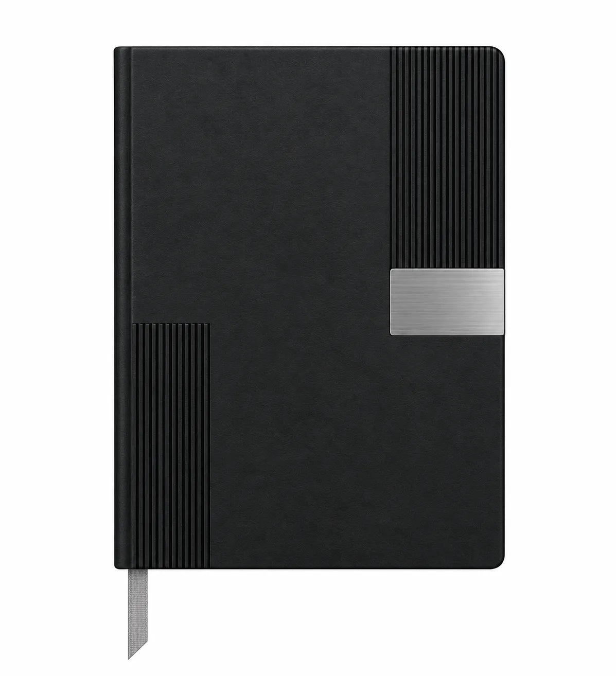 Premium A5 PU Leather Notebook Diary With Metal Logo Plate