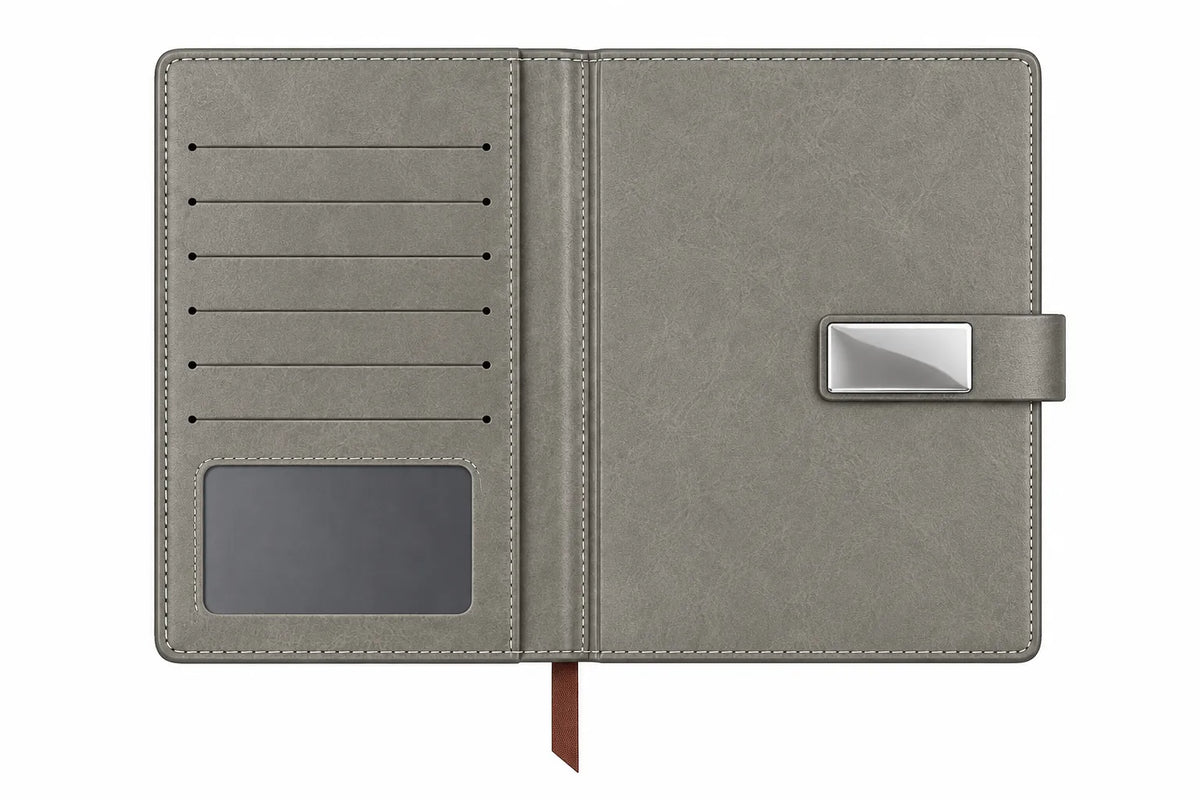 Premium PU Leather Multifunctional Notebook Diary