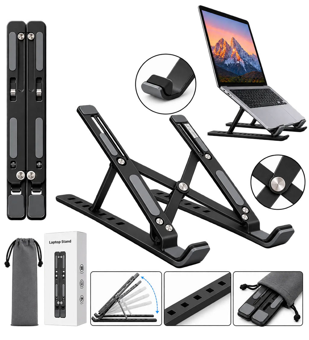 Premium Aluminium Foldable Laptop Stand