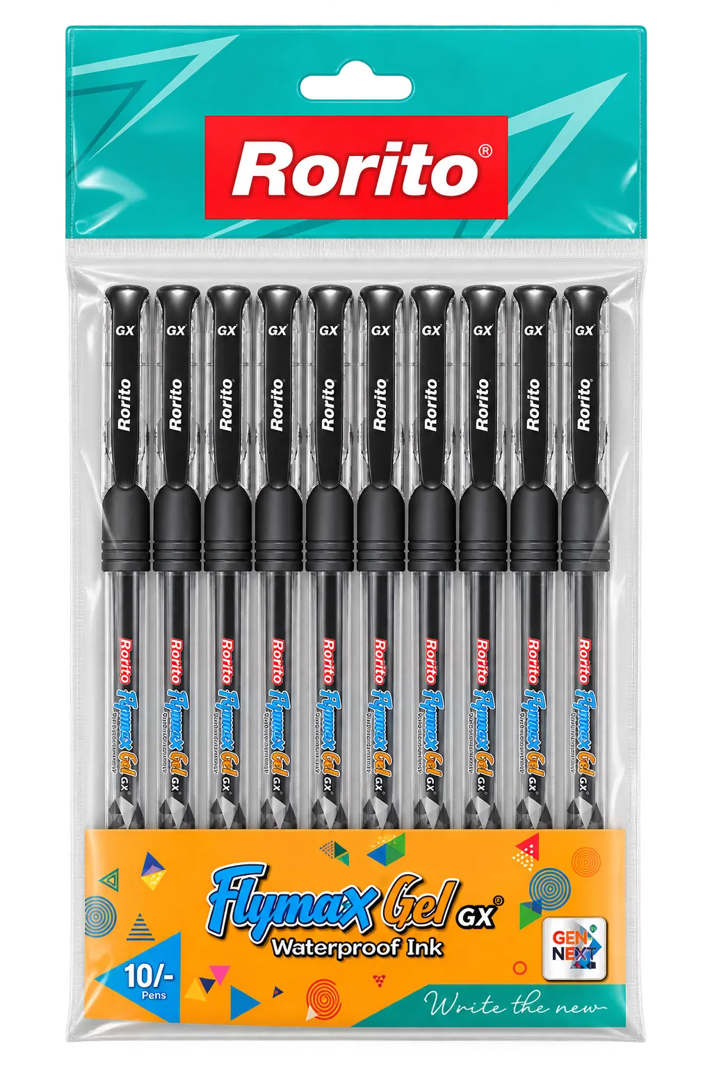 Rorito Flymax Gel II Pen - Pack of 10