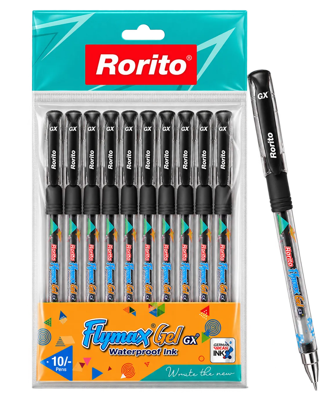 Rorito Flymax Gel II Pen - Pack of 10