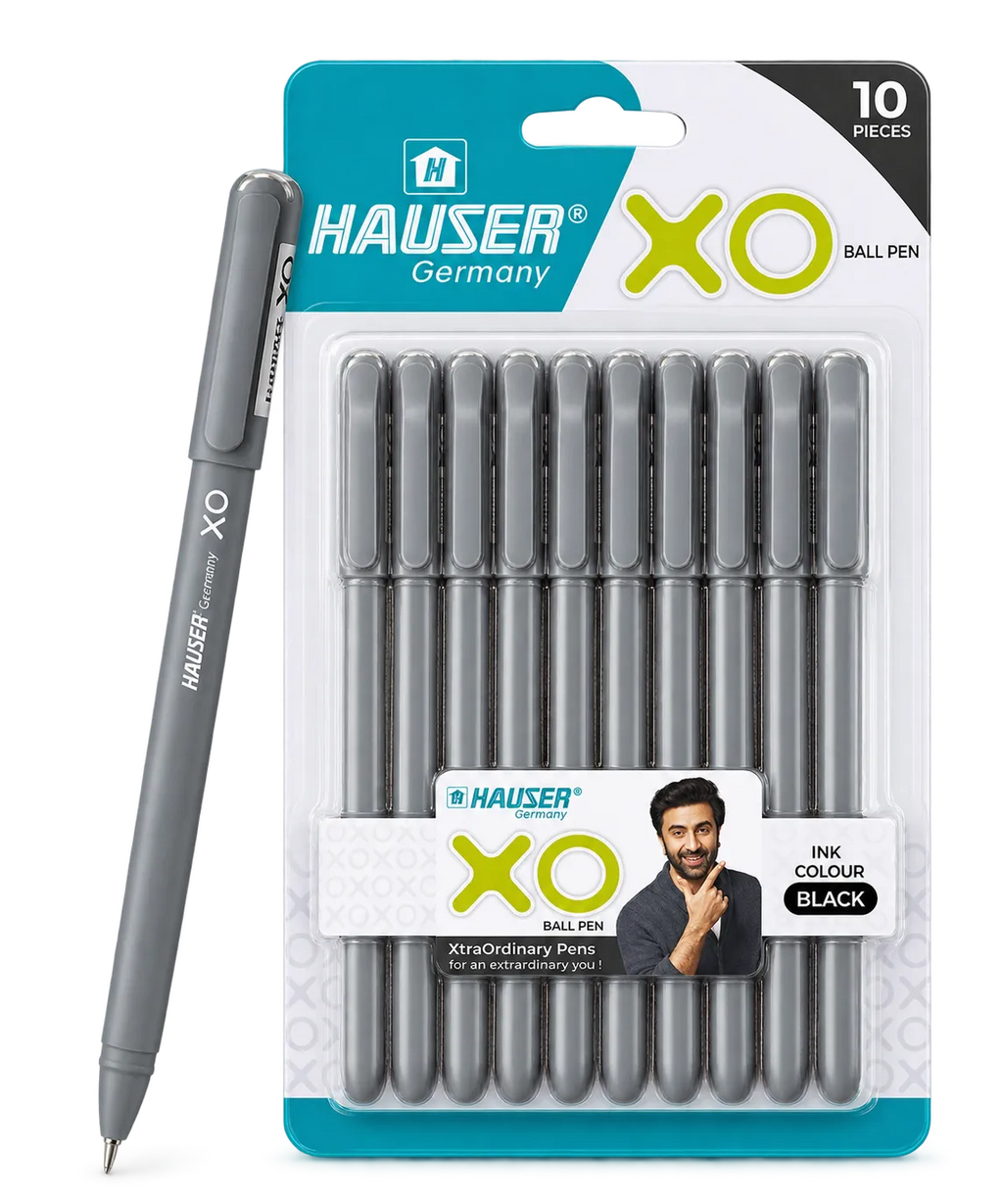Hauser XO Ball Pen Blister Pack - Pack of 10
