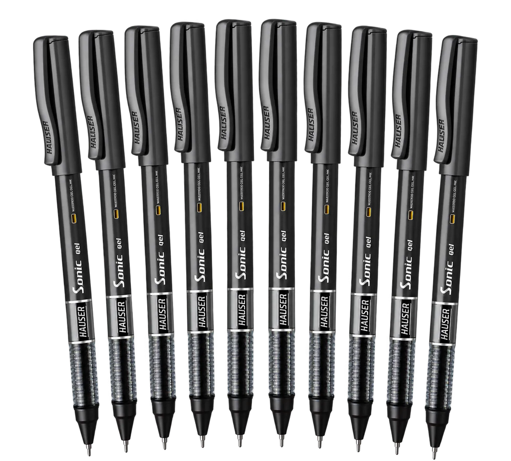 Hauser Sonic X Gel Pen - Pack of 10