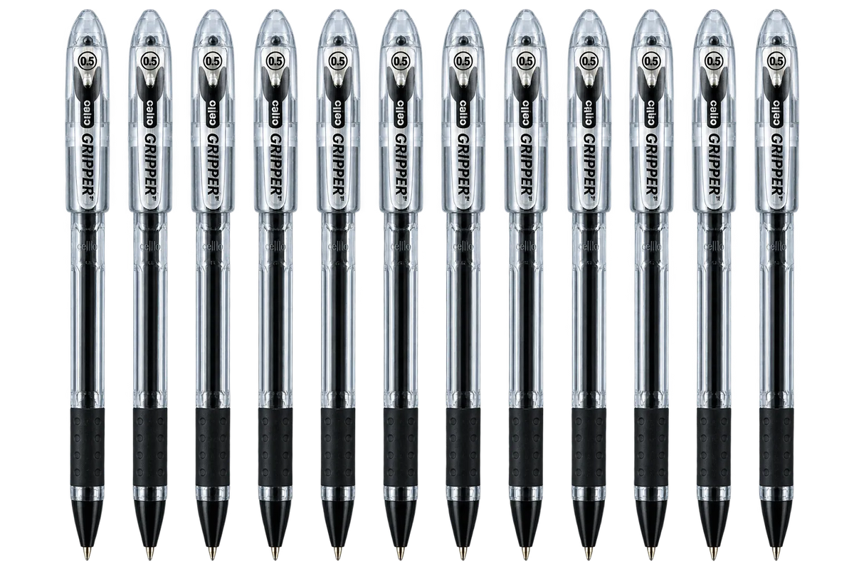Cello Gripper Ballpoint Pen - Pack of 10