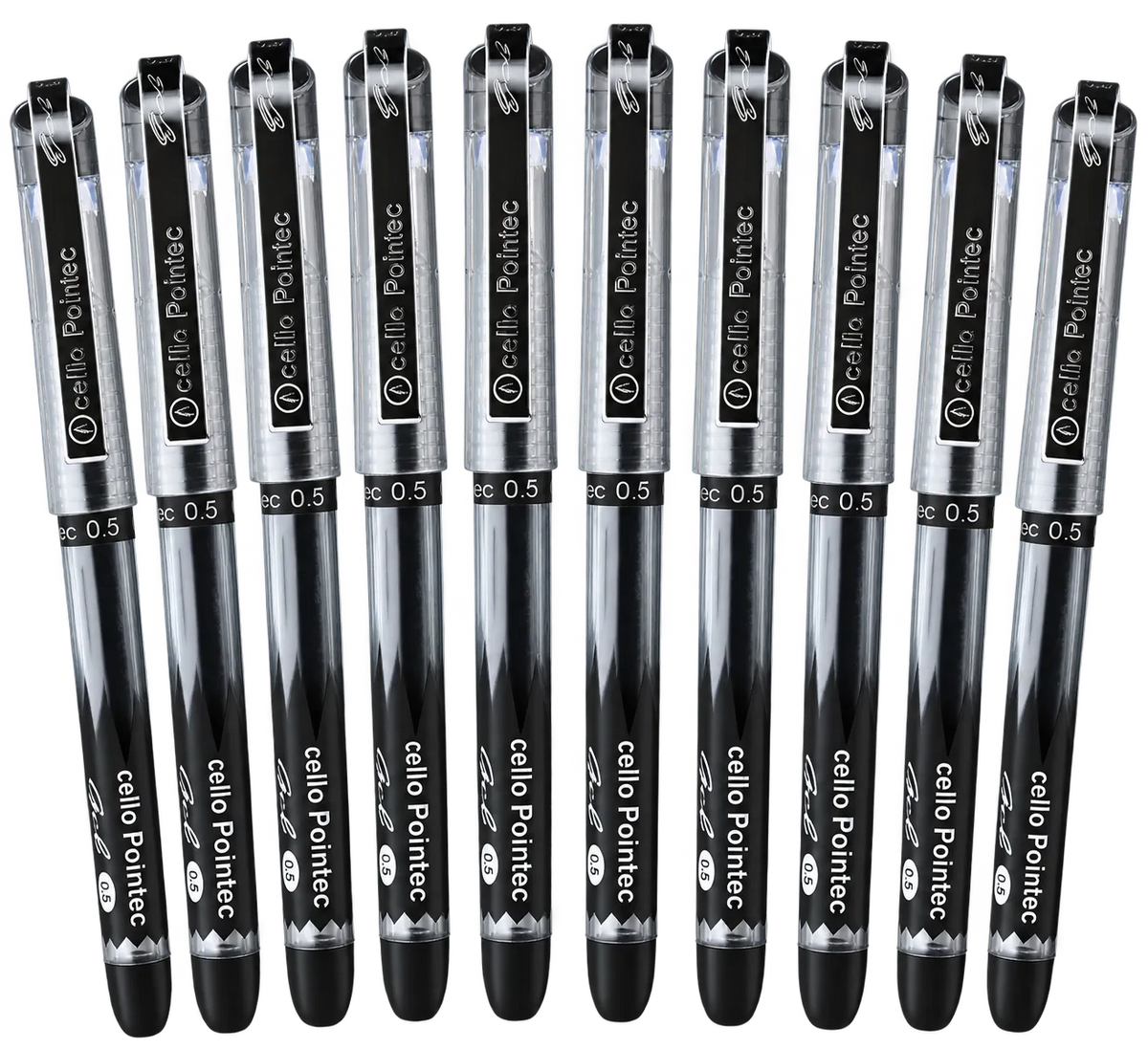 Cello Pointec Gel Pen - Pack of 10