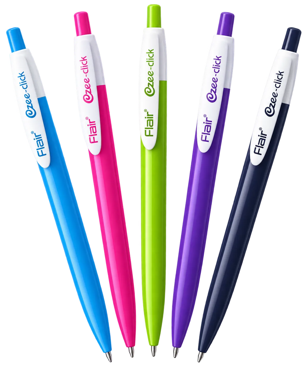 Flair Ezee Click Ball Pens - Pack of 5