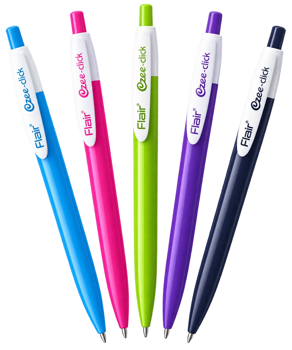 Flair Ezee Click Ball Pens - Pack of 5