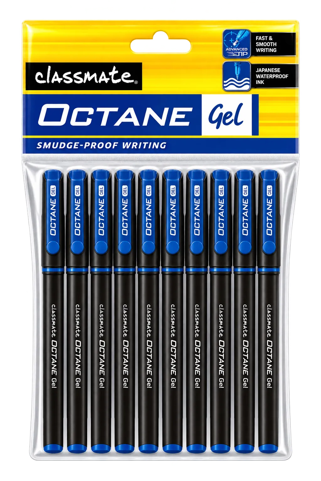 Classmate Octane Gel Pens - Pack of 10