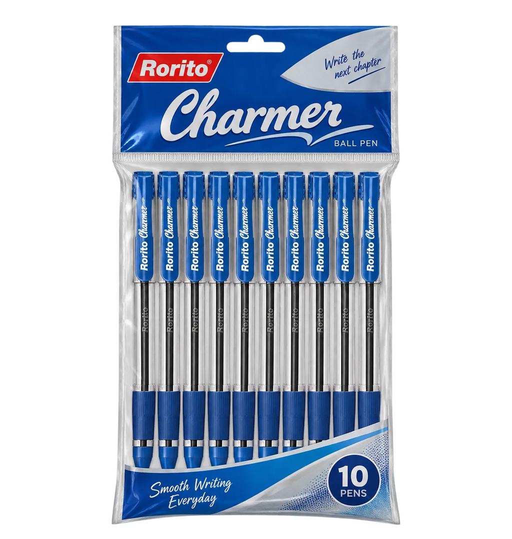 Rorito Charmer Ballpoint Pens - Pack of 10