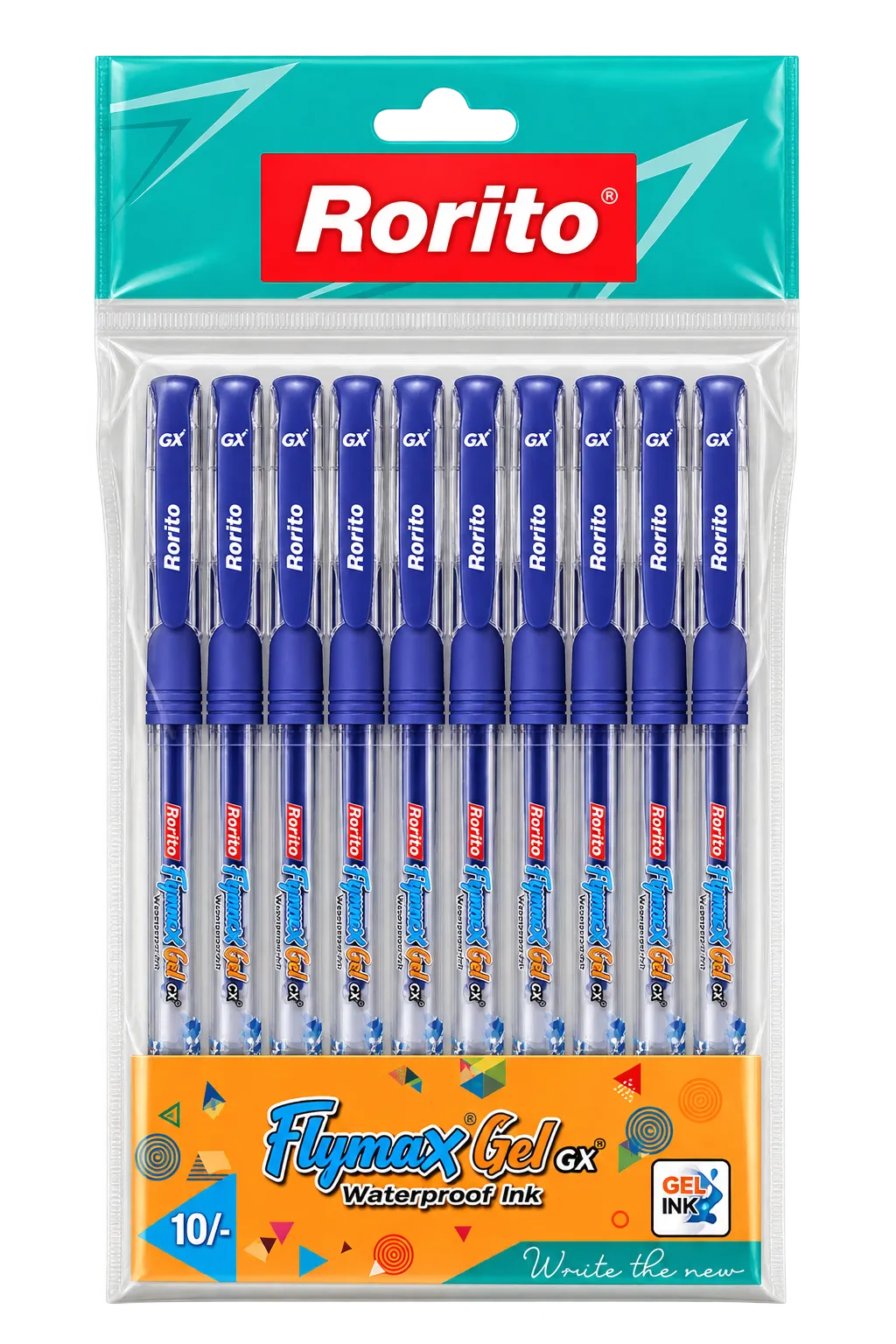 Rorito Flymax Gel II Pen - Pack of 10