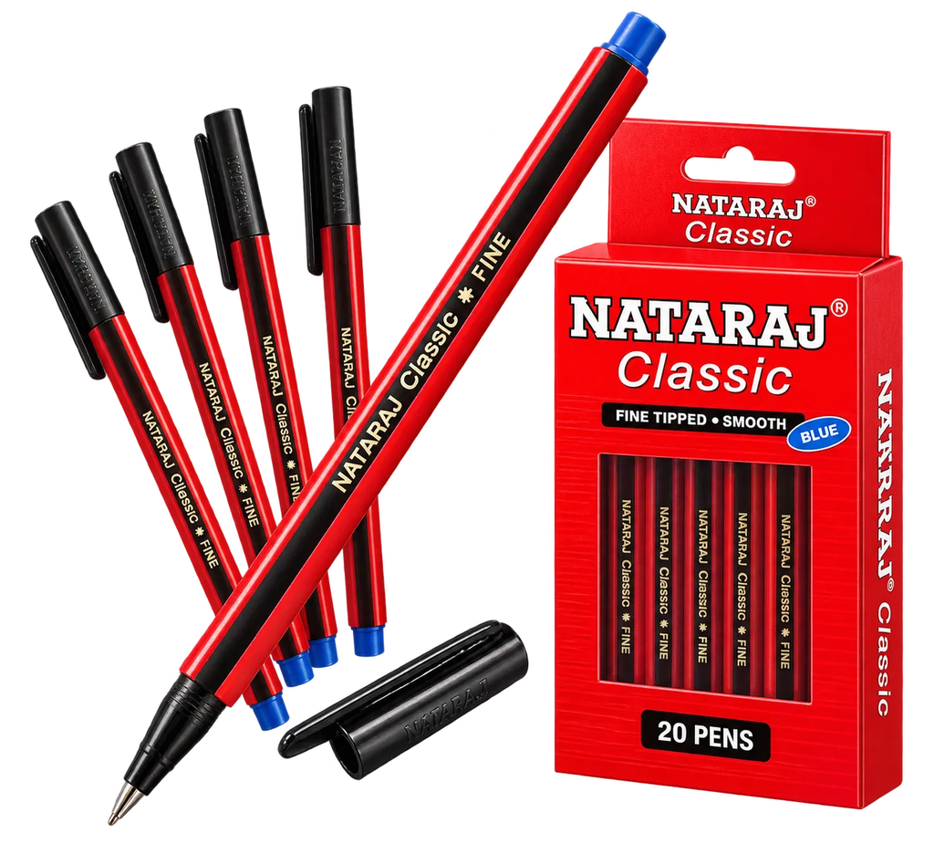 Nataraj Classic Ball Pens - Pack of 20