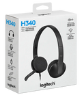 Logitech H340 USB PC Headset with Noise-Cancelling Mic