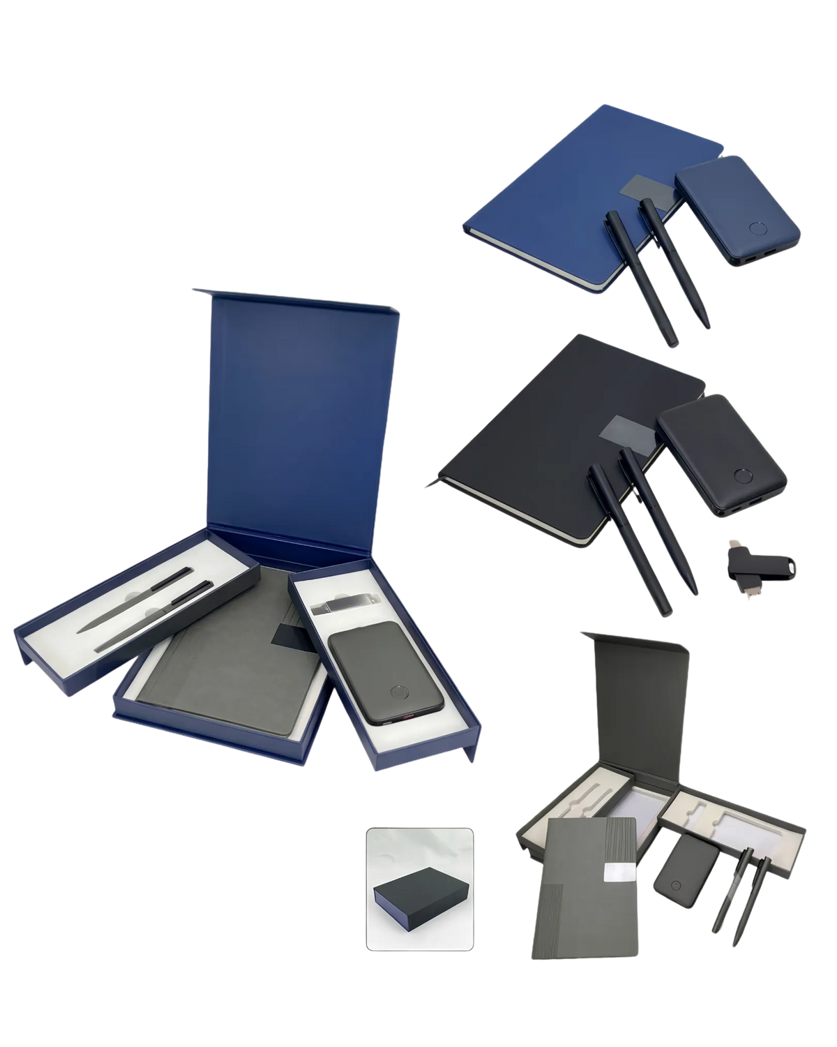 Premium 5-in-1 Executive Gift Set with Power Bank & OTG - H998