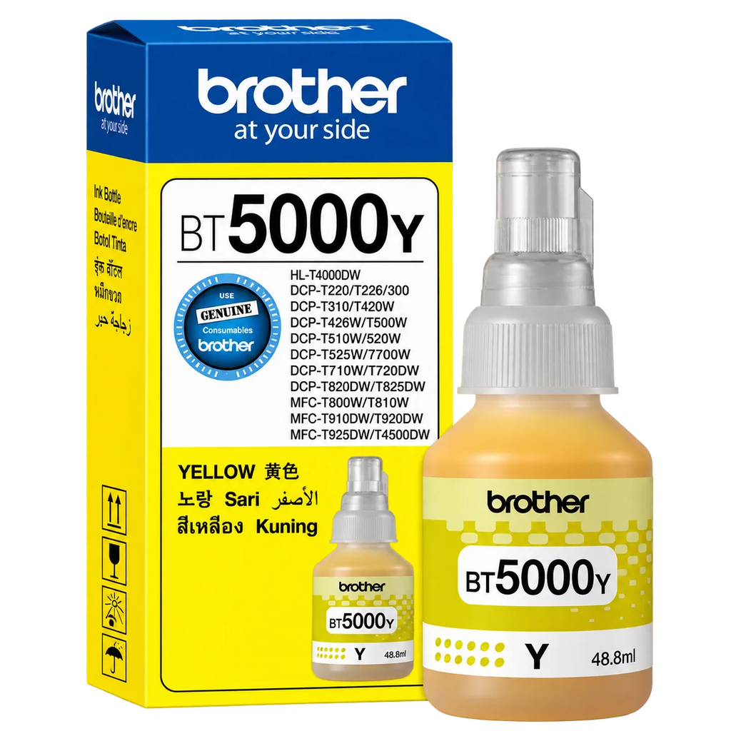 BT5000Y Genuine Yellow Ink Bottle