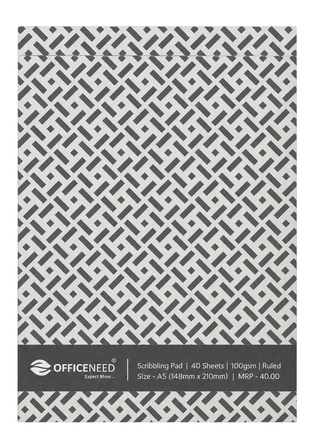 Officeneed Scribbling Pad – A5, Ruled, 40 Sheets