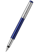 Parker Vector Mettalix Fountain Pen with Quink Ink Bottle