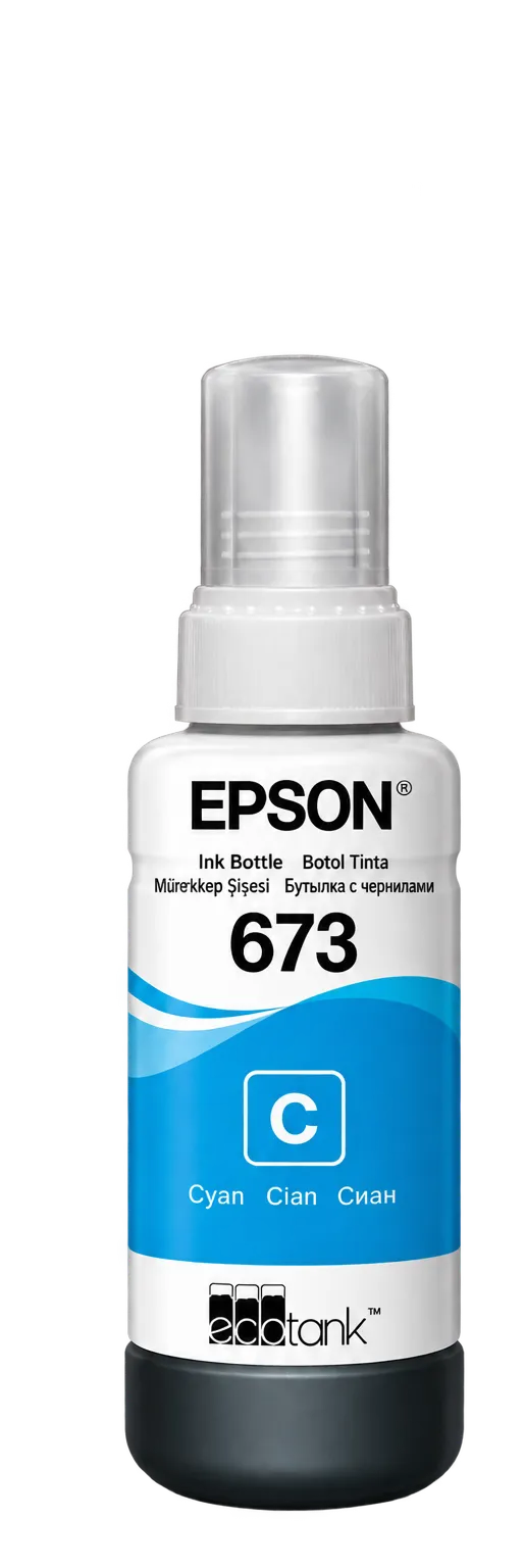 Epson Light Cyan 70 ml Ink Bottle T6735 - 673